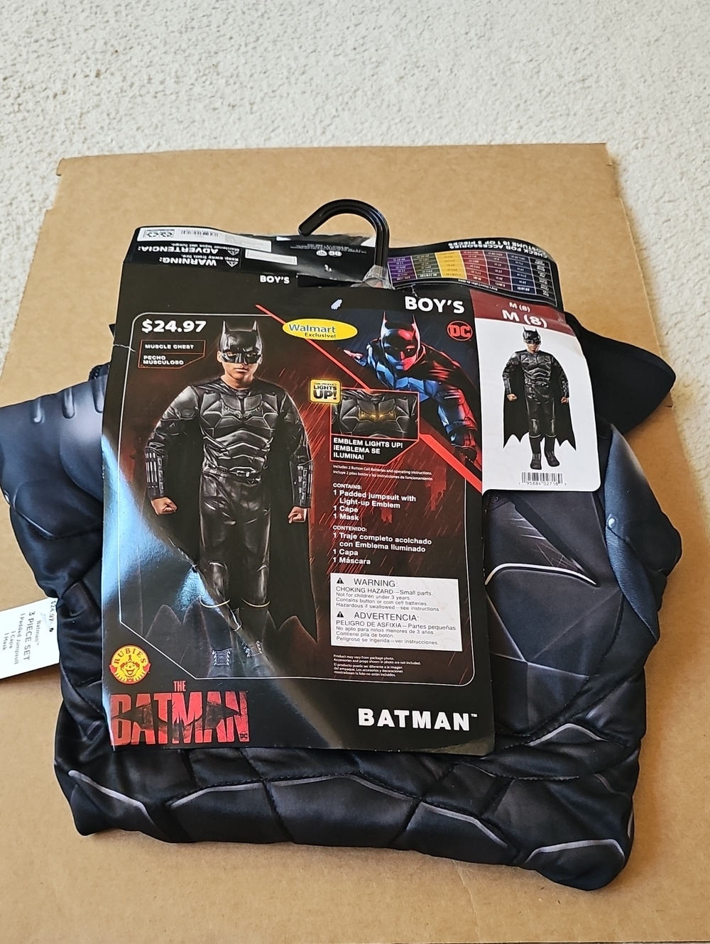 Batman Boys Halloween Costume Size M (8)